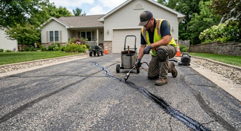 Asphalt Cracks Repair in Savannah, GA