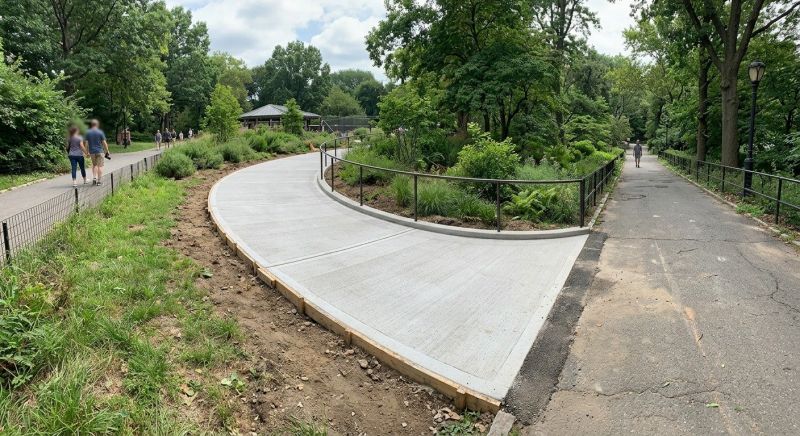 Concrete Walkway Installation in Fort Collins, CO